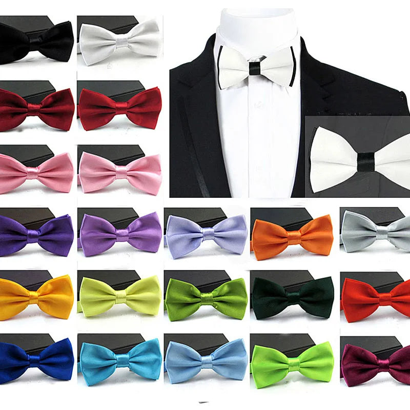 Bow Tie Men Formal Necktie  Men's Fashion Business Wedding Bow Tie Mens Boe ties Style