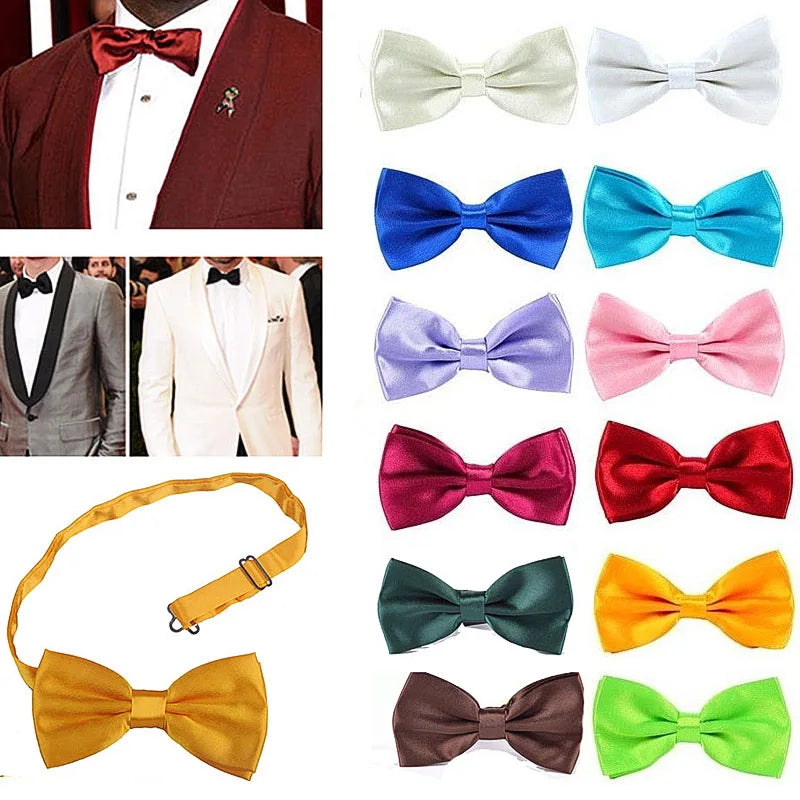 Bow Tie Men Formal Necktie  Men's Fashion Business Wedding Bow Tie Mens Boe ties Style