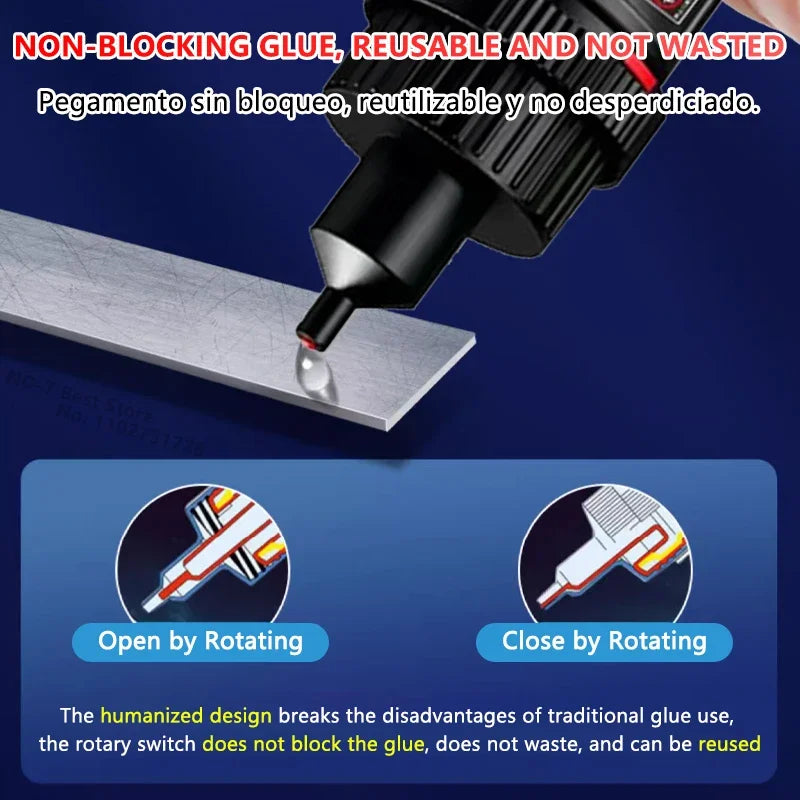 Multi-functional Super Extra Strong Glue for Plastic Welding  Wood Metal Glass Ceramic Jewelry Repair Glue | Oily Original Glue