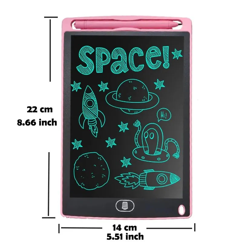 Electronic LCD Writing Board  for Children | 8.5 in Children's Writing Board Gifts for Birthdays, Halloween, Christmas, and Easter