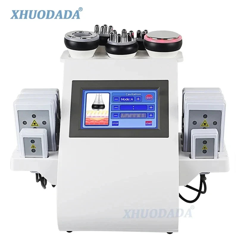 Tool 40K Cavitation Ultrasonic Body Slimming Machine Multi-Polar Frequency Anti-Wrinkle Rejuvenation Skin Lift Tighten