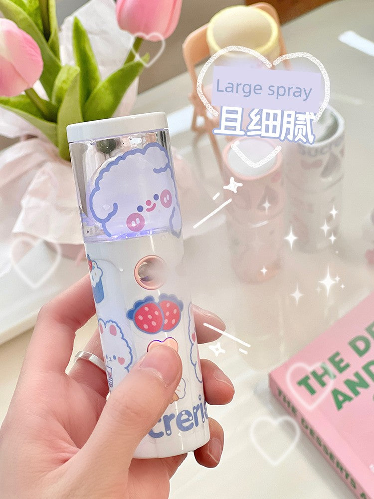 Rechargeable Nano Mist Sprayer Student Humidifier Facial Cute Cooler Sprayer Sprayer Female Accessories