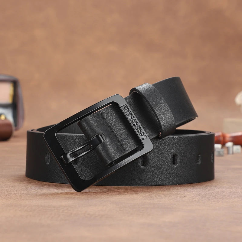 Men's Fashion New Style Belt Men's Fashion Belt Jeans Belt Young Student Youth Korean Version